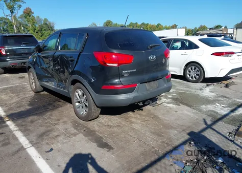 2016 Kia Sportage Lx из США, поврежденный, VIN KNDPB3AC1G7823833